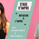 Stage d'improvisation théâtrale : initiation à l'improvisation avec Chloé et Amandine