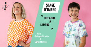 Stage initiation à l'improvisation Salomé et Karen