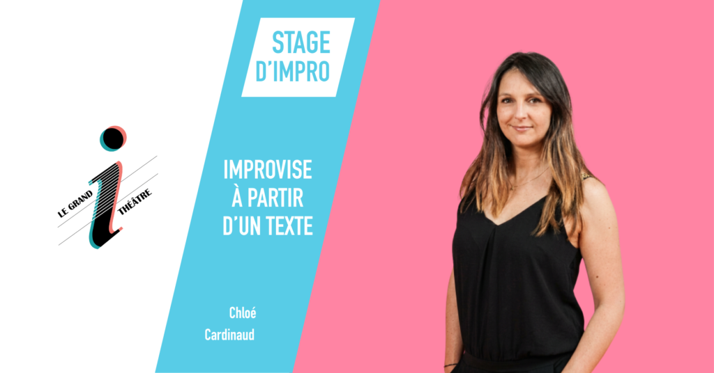stage improvise à partir d'un texte
